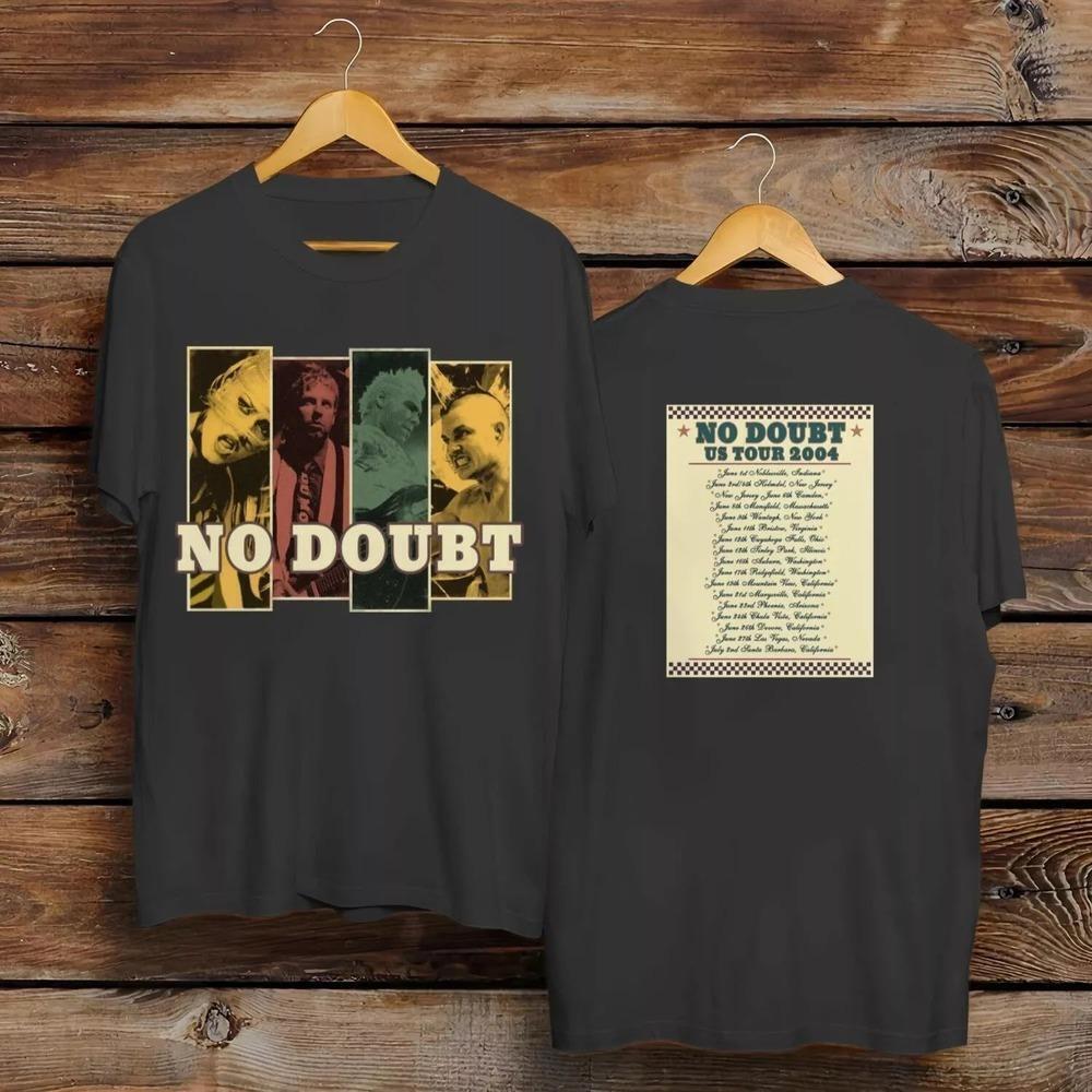 2000S No Doubt T Shirt - Gwen Stefani Rock Steady Tour Band 2 Sided